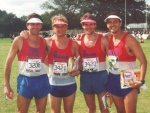 Conrad, the role model, Johan who taught me to never give up, and Colin who got me into running.